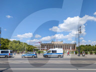 Police Presence In Central Berlin