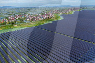 Largest Single-unit Affordable 260MW FISHER-Solar Hybrid Project PV Power Station in East China