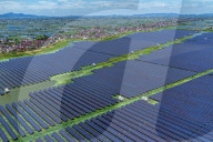 Largest Single-unit Affordable 260MW FISHER-Solar Hybrid Project PV Power Station in East China