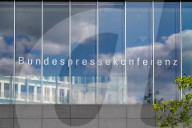 Bundespressekonferenz Building In Berlin
