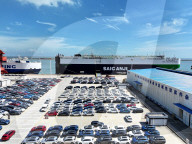 China Lianyungang Port Export Vehicles