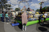 Patron Saint Festival In Santiago Zapotitlán, Tláhuac