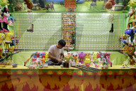 Patron Saint Festival In Santiago Zapotitlán, Tláhuac