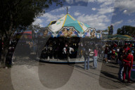 Patron Saint Festival In Santiago Zapotitlán, Tláhuac