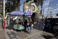 Patron Saint Festival In Santiago Zapotitlán, Tláhuac