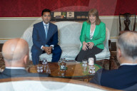 Chancellor Rachel Reeves meets with the Goldman Sachs Chairman and CEO David Solomon
