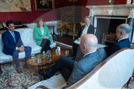Chancellor Rachel Reeves meets with the Goldman Sachs Chairman and CEO David Solomon
