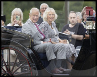King Charles and Queen Camilla at the Sandringham Flower Show
