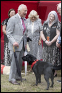 King Charles and Queen Camilla at the Sandringham Flower Show