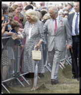 King Charles and Queen Camilla at the Sandringham Flower Show
