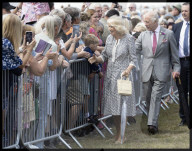 King Charles and Queen Camilla at the Sandringham Flower Show