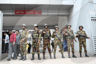Aftermath Of Air Force Plane Crash At School In Dhaka.