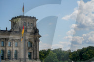 Reichstag Building In Berlin
