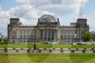 Reichstag Building In Berlin