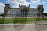 Reichstag Building In Berlin