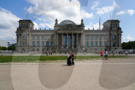 Reichstag Building In Berlin