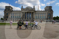 Reichstag Building In Berlin