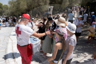 The Acropolis Of Athens Is Shut As The Worst Heatwave Of The Season Hits Greece
