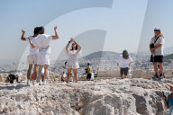 The Acropolis Of Athens Is Shut As The Worst Heatwave Of The Season Hits Greece