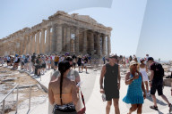 The Acropolis Of Athens Is Shut As The Worst Heatwave Of The Season Hits Greece