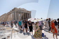The Acropolis Of Athens Is Shut As The Worst Heatwave Of The Season Hits Greece
