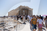 The Acropolis Of Athens Is Shut As The Worst Heatwave Of The Season Hits Greece