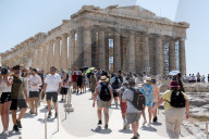The Acropolis Of Athens Is Shut As The Worst Heatwave Of The Season Hits Greece