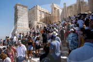 The Acropolis Of Athens Is Shut As The Worst Heatwave Of The Season Hits Greece