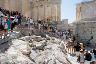The Acropolis Of Athens Is Shut As The Worst Heatwave Of The Season Hits Greece