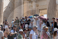 The Acropolis Of Athens Is Shut As The Worst Heatwave Of The Season Hits Greece