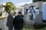 Ukrainian Foreign Minister Andrii Sybiha And Israeli Foreign Minister Gideon Saar Meet In Kyiv