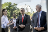Ukrainian Foreign Minister Andrii Sybiha And Israeli Foreign Minister Gideon Saar Meet In Kyiv