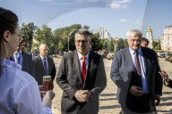 Ukrainian Foreign Minister Andrii Sybiha And Israeli Foreign Minister Gideon Saar Meet In Kyiv