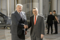 Ukrainian Foreign Minister Andrii Sybiha And Israeli Foreign Minister Gideon Saar Meet In Kyiv