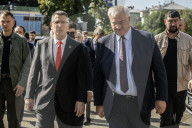Ukrainian Foreign Minister Andrii Sybiha And Israeli Foreign Minister Gideon Saar Meet In Kyiv