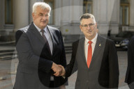 Ukrainian Foreign Minister Andrii Sybiha And Israeli Foreign Minister Gideon Saar Meet In Kyiv