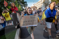 Kharkiv Takes To The Streets To Protest Against Ukraine's Controversial Law On Anti-corruption Institutions