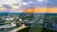 Naolihe River Wetland in Shuangyashan