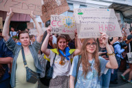 Mass Protest Against The Reform Of Anti-Corruption Bodies In Ukraine