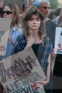 Mass Protest Against The Reform Of Anti-Corruption Bodies In Ukraine