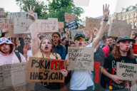 Mass Protest Against The Reform Of Anti-Corruption Bodies In Ukraine