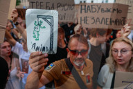 Mass Protest Against The Reform Of Anti-Corruption Bodies In Ukraine