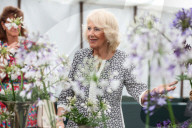 King Charles and Queen Camilla at the Sandringham Flower Show in Sandringham, UK.
