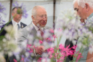 King Charles and Queen Camilla at the Sandringham Flower Show in Sandringham, UK.