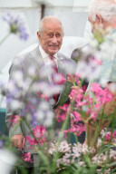 King Charles and Queen Camilla at the Sandringham Flower Show in Sandringham, UK.