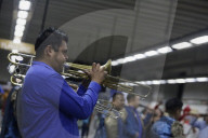 Sinaloan Band From The Ministry Of Citizen Security Surprises Subway Riders In Mexico City