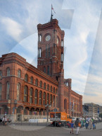 Rotes Rathaus City Hall In Berlin