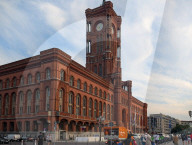 Rotes Rathaus City Hall In Berlin