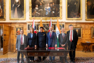 Prime Minister Keir Starmer meets Narendra Modi at Chequers