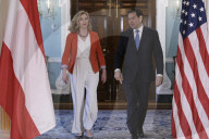 DC: Sec Rubio and FM Beate Meinl hold a State department Bilateral Meeting